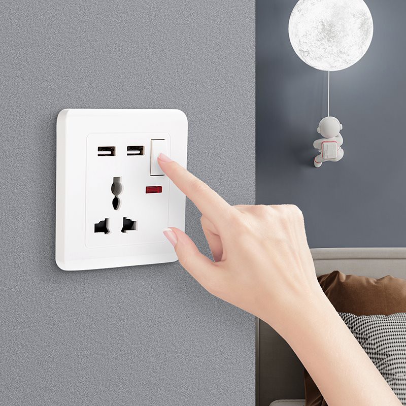 Alur Kuasa Soket Pengecas USB Dwi